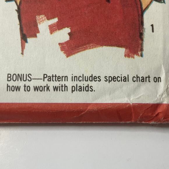 Simplicity 5752 Top Pattern Miss 8 Asymmetrical 80s Ruffle Blouse Church - Picture 5 of 6